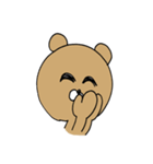 かわいいクマの女の子（個別スタンプ：13）