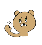 かわいいクマの女の子（個別スタンプ：31）
