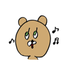 かわいいクマの女の子（個別スタンプ：39）
