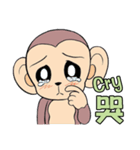 Lovely monkey Q-Ji（個別スタンプ：7）