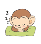 Lovely monkey Q-Ji（個別スタンプ：40）