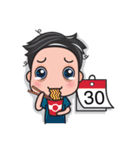 MR. WORKAHOLIC（個別スタンプ：13）