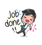 MR. WORKAHOLIC（個別スタンプ：36）