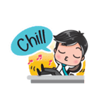 MR. WORKAHOLIC（個別スタンプ：38）