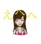 さつきちゃんと空気の読めないちなっちゃん（個別スタンプ：11）