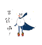 Snowman and Berry Doll（個別スタンプ：28）