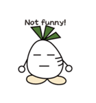 Funny Radish's（個別スタンプ：7）