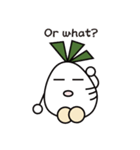 Funny Radish's（個別スタンプ：24）