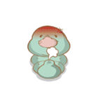 Lazy Caterpillar（個別スタンプ：8）