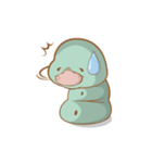 Lazy Caterpillar（個別スタンプ：18）