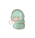 Lazy Caterpillar（個別スタンプ：19）