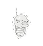 Lazy Caterpillar（個別スタンプ：20）