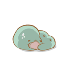 Lazy Caterpillar（個別スタンプ：21）