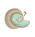 Lazy Caterpillar（個別スタンプ：22）