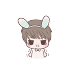 Bunny ＆ Bearby Eng Ver.（個別スタンプ：21）