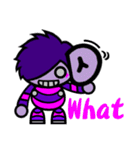 Purple Joker robot 2（個別スタンプ：3）