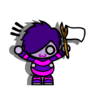 Purple Joker robot 2（個別スタンプ：5）