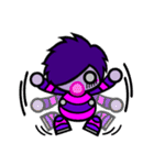 Purple Joker robot 2（個別スタンプ：7）