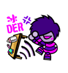 Purple Joker robot 2（個別スタンプ：13）