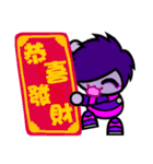 Purple Joker robot 2（個別スタンプ：16）