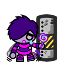 Purple Joker robot 2（個別スタンプ：18）