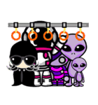 Purple Joker robot 2（個別スタンプ：33）