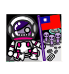 Purple Joker robot 2（個別スタンプ：36）