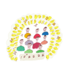 9人のスタンプ（個別スタンプ：5）