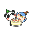 Penguin ＆ Panda（個別スタンプ：1）