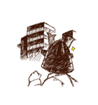 サラリーマン侍倉本勘三郎（個別スタンプ：5）