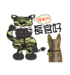 zebra Q -Join the army diary-（個別スタンプ：4）