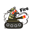 zebra Q -Join the army diary-（個別スタンプ：9）