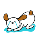 泣いてるわん子（個別スタンプ：9）