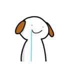 泣いてるわん子（個別スタンプ：18）