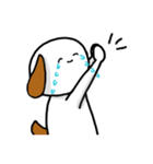 泣いてるわん子（個別スタンプ：24）