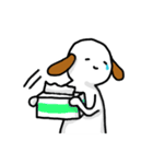 泣いてるわん子（個別スタンプ：34）