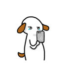 泣いてるわん子（個別スタンプ：35）