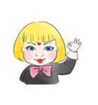 Money the lucky doll（個別スタンプ：34）