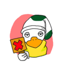 The Duck's Name is Half-eyes（個別スタンプ：16）