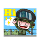 Taiwan Army Soldier Diary 3.0（個別スタンプ：1）