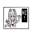 CAT GIRLFRIEND（個別スタンプ：1）