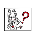 CAT GIRLFRIEND（個別スタンプ：5）