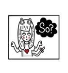 CAT GIRLFRIEND（個別スタンプ：30）