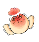 A steamed bun boy and pickled radish（個別スタンプ：19）