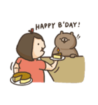 Lil Fatty and Bear（個別スタンプ：10）