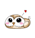 A little cute OWL 2（個別スタンプ：2）