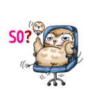 A little cute OWL 2（個別スタンプ：16）