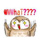 A little cute OWL 2（個別スタンプ：17）