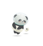 Space Panda（個別スタンプ：11）