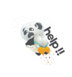 Space Panda（個別スタンプ：23）